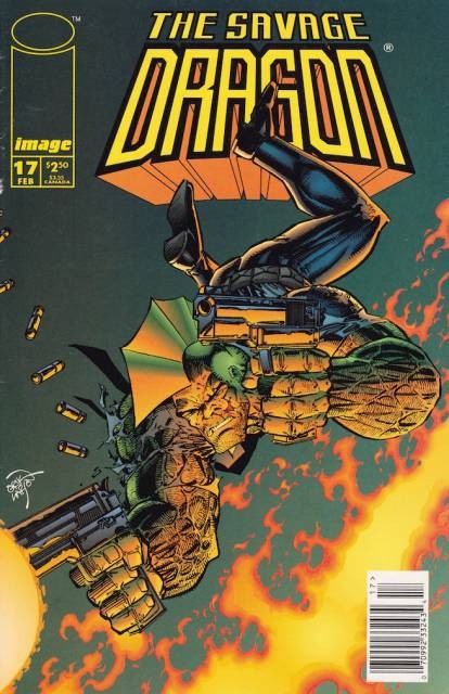 Savage Dragon Vol 2 #17 comic cover