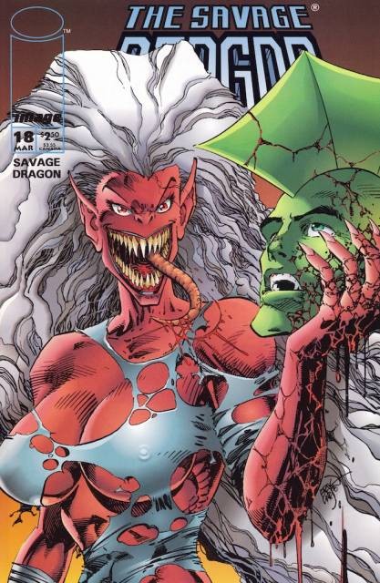 Savage Dragon Vol 2 #18 comic cover