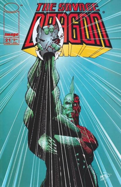Savage Dragon Vol 2 #21 comic cover