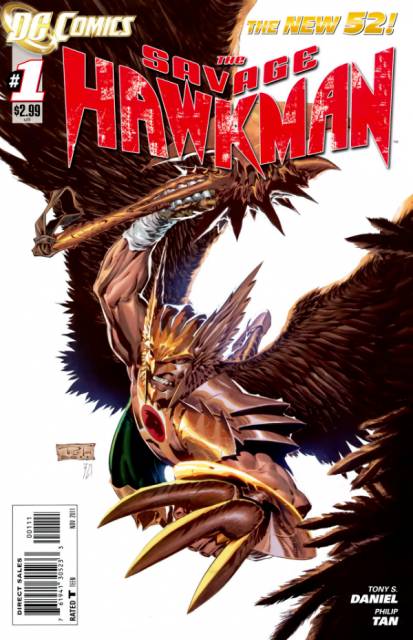 Savage Hawkman #1 comic cover