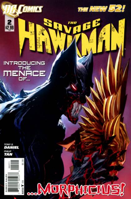Savage Hawkman #2 comic cover
