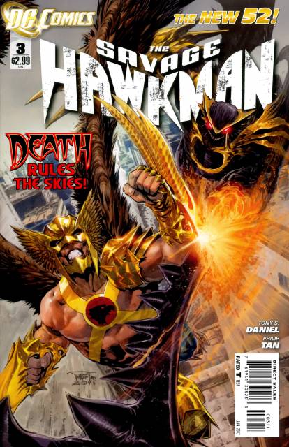 Savage Hawkman #3 comic cover
