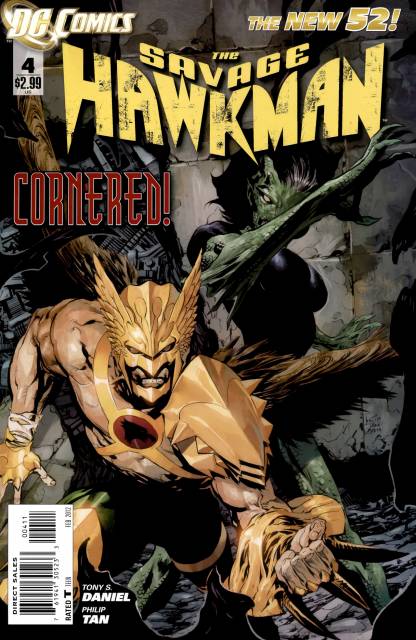 Savage Hawkman #4 comic cover