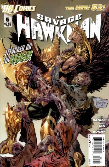 Savage Hawkman #5 comic cover