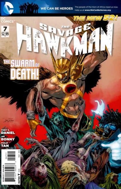 Savage Hawkman #7 comic cover