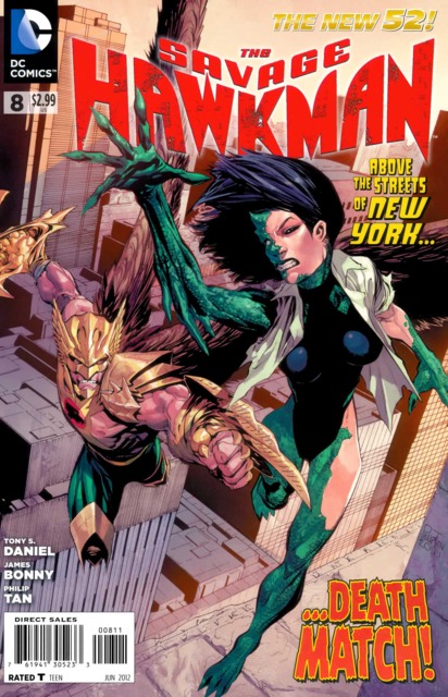 Savage Hawkman #8 comic cover