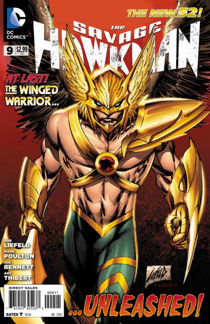 Savage Hawkman #9 comic cover