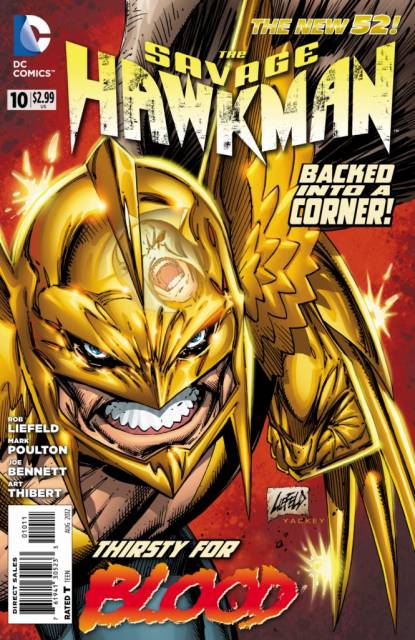 Savage Hawkman #10 comic cover