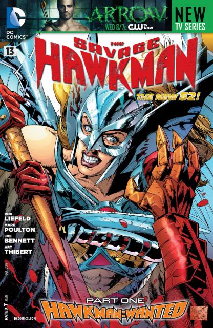 Savage Hawkman #13 comic cover