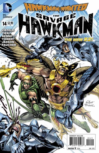Savage Hawkman #14 comic cover