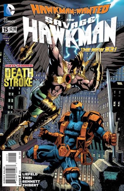 Savage Hawkman #15 comic cover