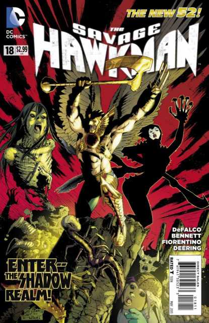 Savage Hawkman #18 comic cover