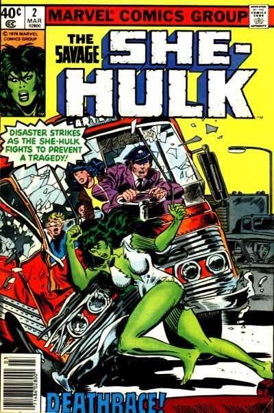 Savage She Hulk #2 comic cover
