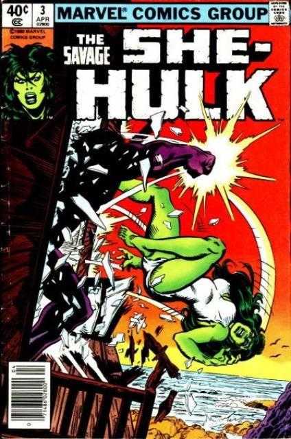 Savage She Hulk #3 comic cover