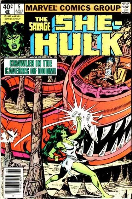 Savage She Hulk #5 comic cover