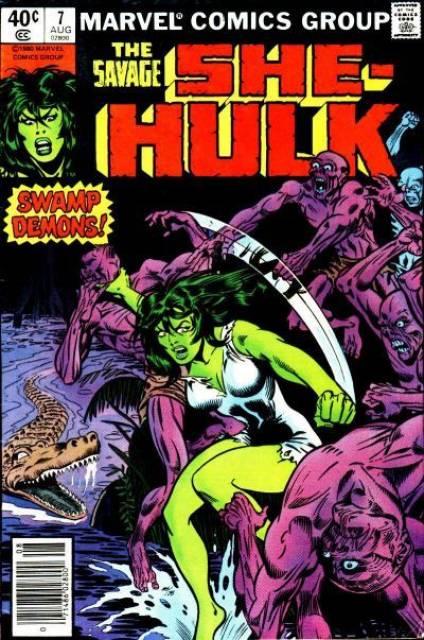 Savage She Hulk #7 comic cover