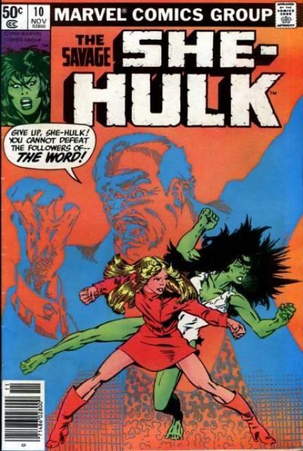 Savage She Hulk #10 comic cover