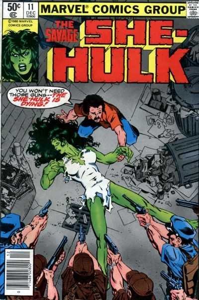 Savage She Hulk #11 comic cover