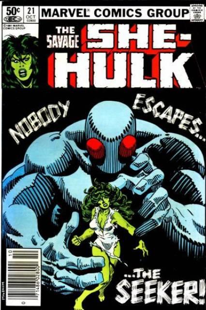 Savage She Hulk #21 comic cover