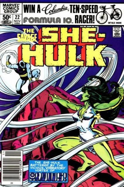 Savage She Hulk #22 comic cover