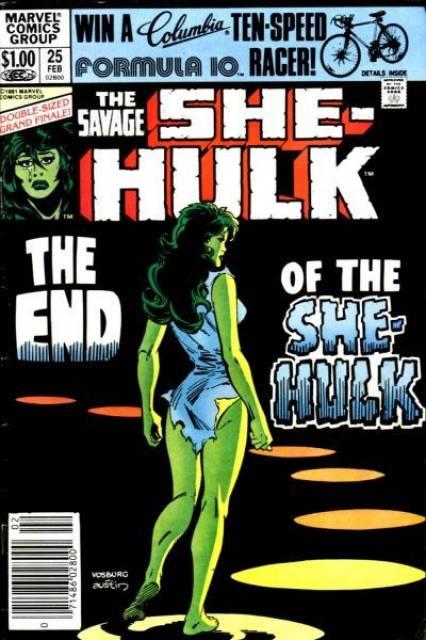 Savage She Hulk #25 comic cover