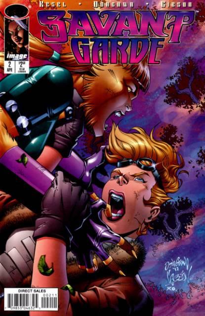 Savant Garde #2 comic cover