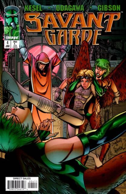 Savant Garde #4 comic cover