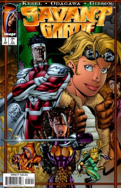 Savant Garde #5 comic cover