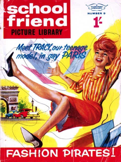 School Friend Picture Library #9 comic cover