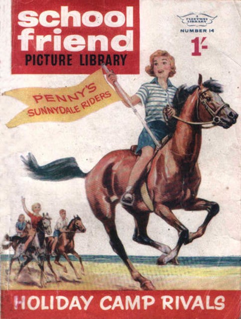 School Friend Picture Library #14 comic cover