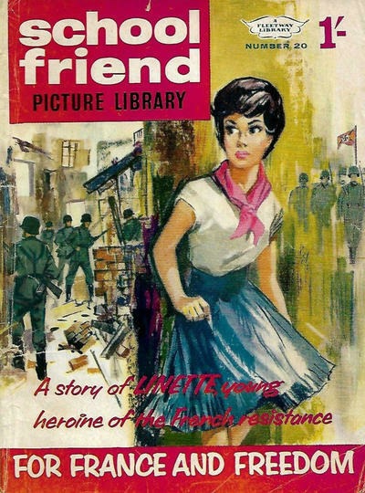 School Friend Picture Library #20 comic cover