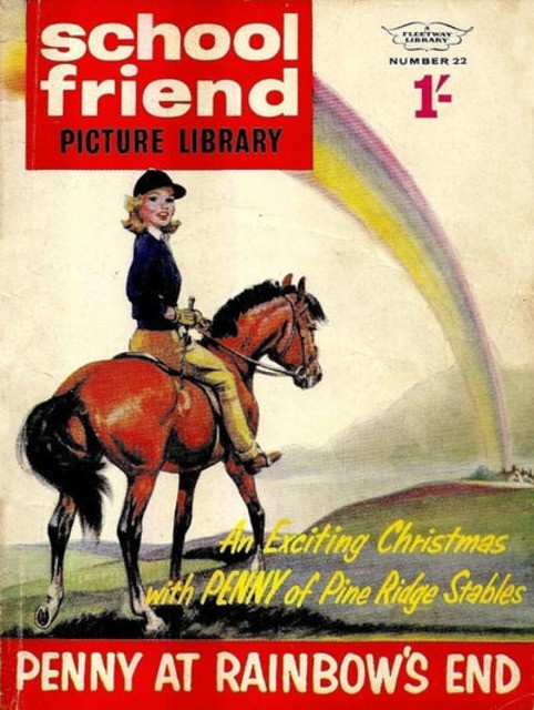 School Friend Picture Library #22 comic cover