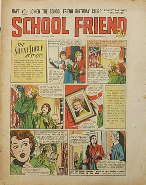 School Friend #3 comic cover