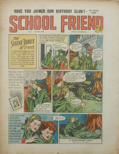 School Friend #4 comic cover