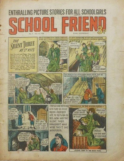 School Friend #7 comic cover