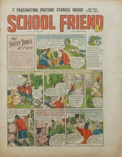 School Friend #9 comic cover