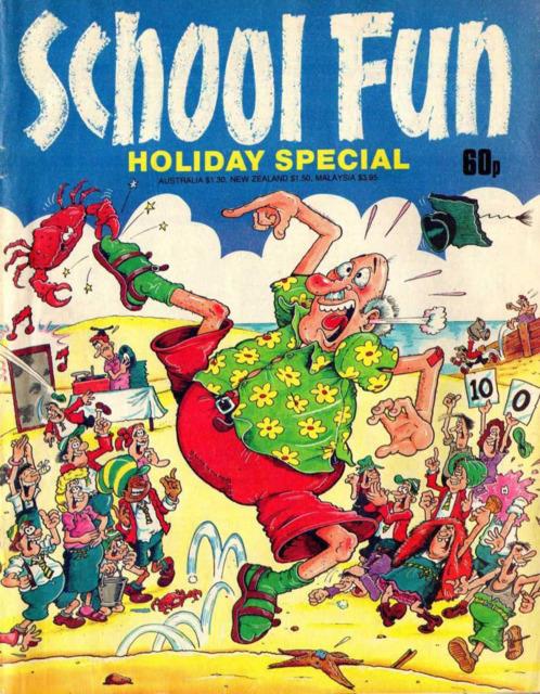 School Fun Holiday Special 1985 comic cover