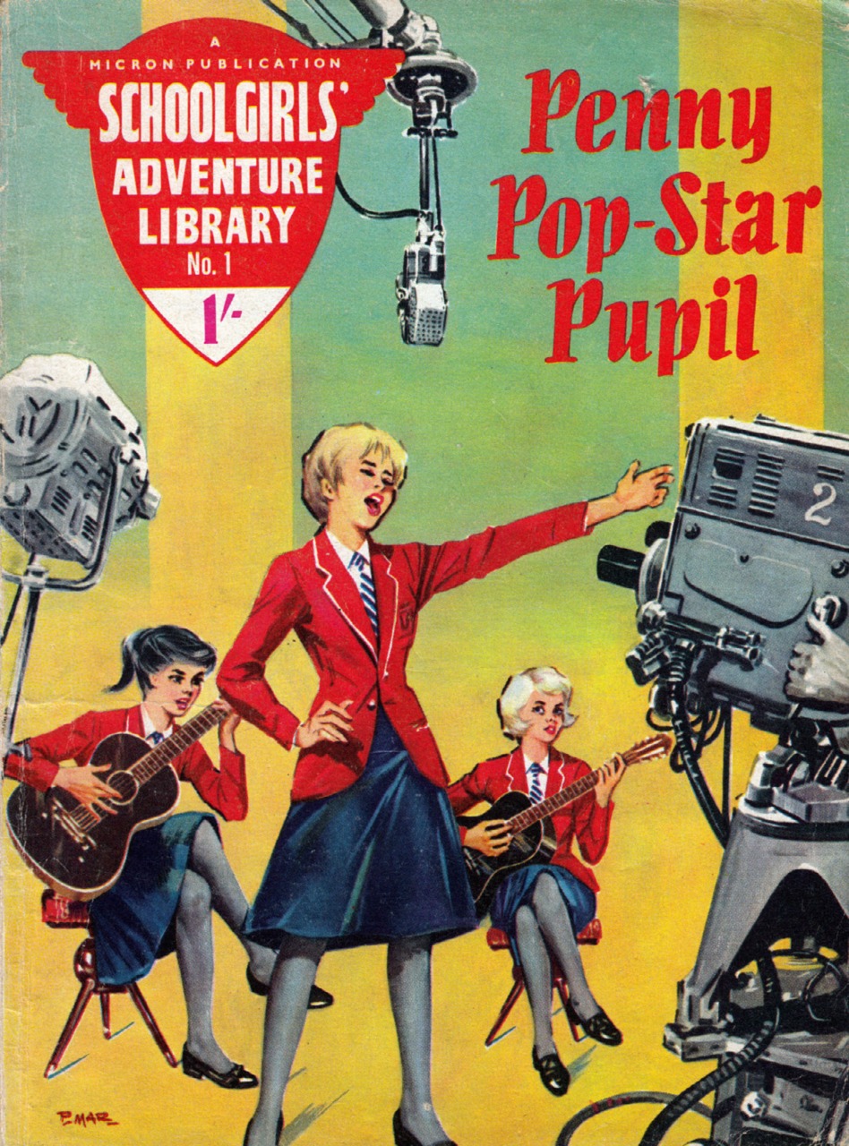 Schoolgirls Adventure Library #1 comic cover