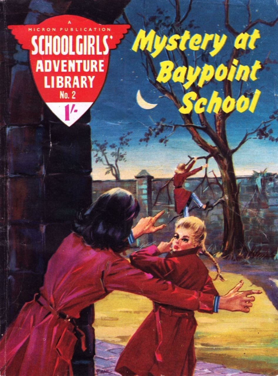 Schoolgirls Adventure Library #2 comic cover