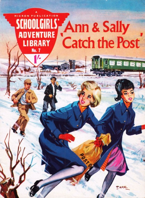Schoolgirls Adventure Library #7 comic cover