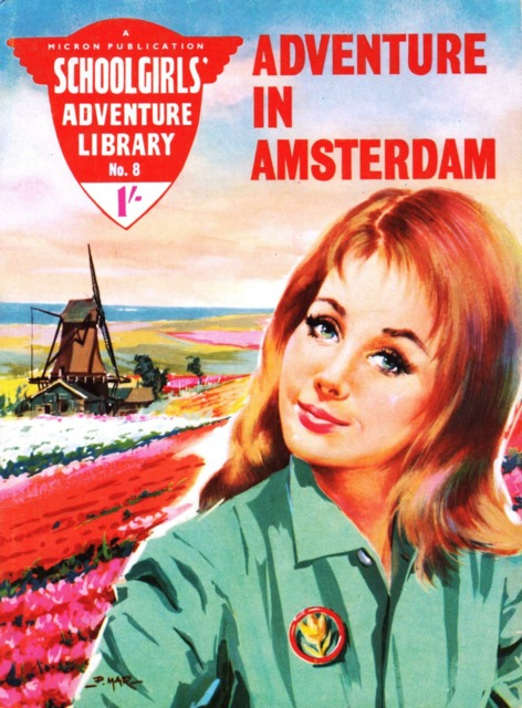 Schoolgirls Adventure Library #8 comic cover