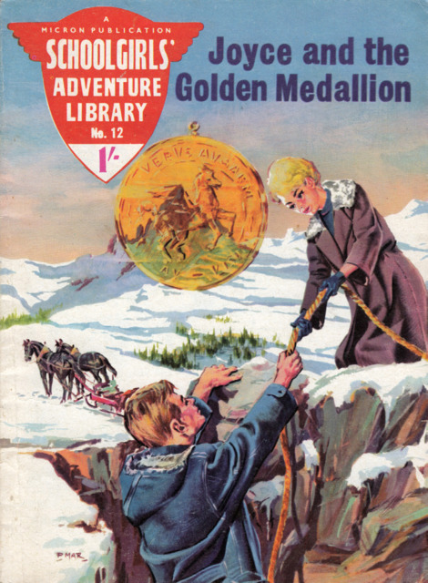 Schoolgirls Adventure Library #12 comic cover