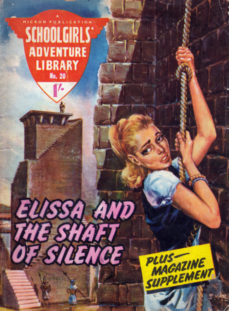 Schoolgirls Adventure Library #20 comic cover