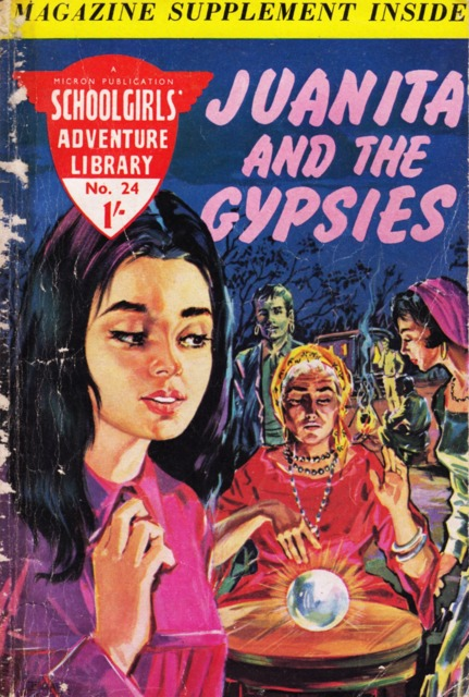 Schoolgirls Adventure Library #24 comic cover