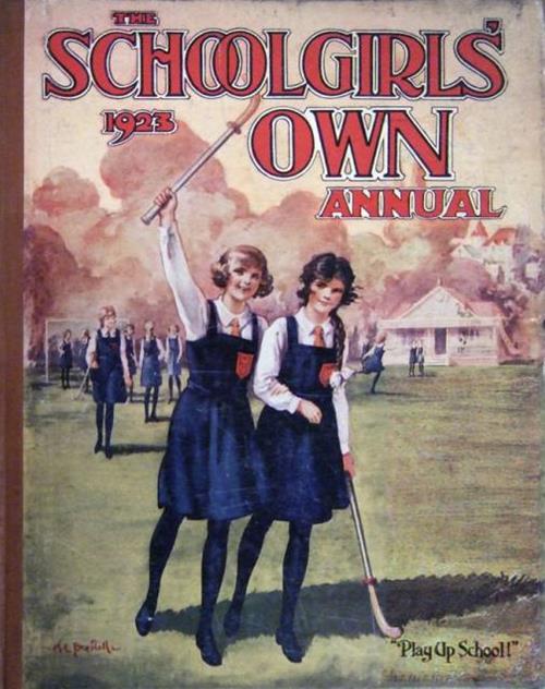 Schoolgirls Own Annual 1923 comic cover