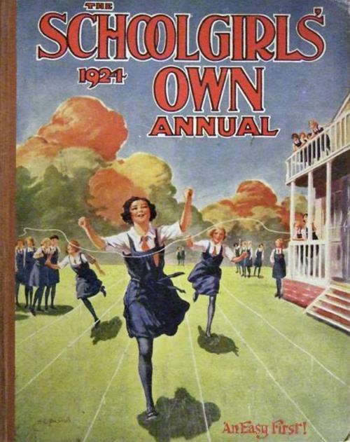 Schoolgirls Own Annual 1924 comic cover
