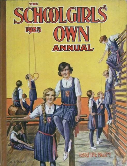 Schoolgirls Own Annual 1925 comic cover