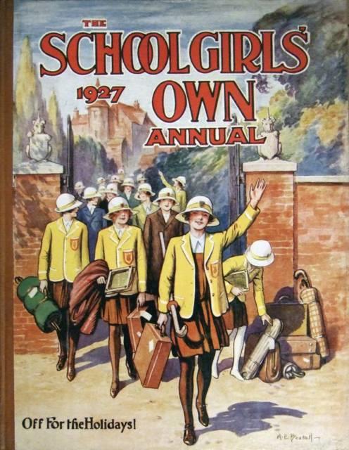 Schoolgirls Own Annual 1927 comic cover