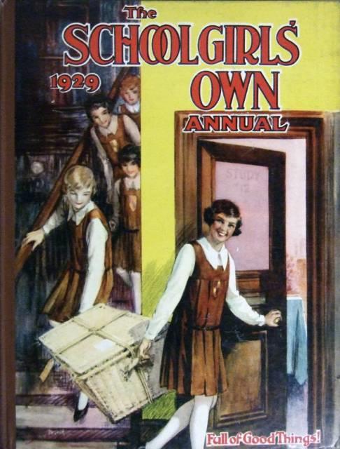 Schoolgirls Own Annual 1929 comic cover