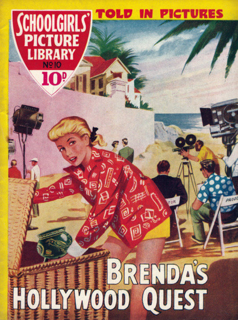 Schoolgirls Picture Library #10 comic cover